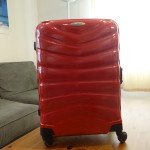 Samsonite Firelite Chili Red Carry-On Front
