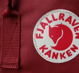 Fjallraven Kanken logo on the Kanken 15" Laptop backpack