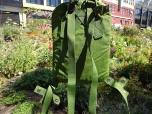 Fjallraven Kanken Mini Leaf Green - Shoulder Straps